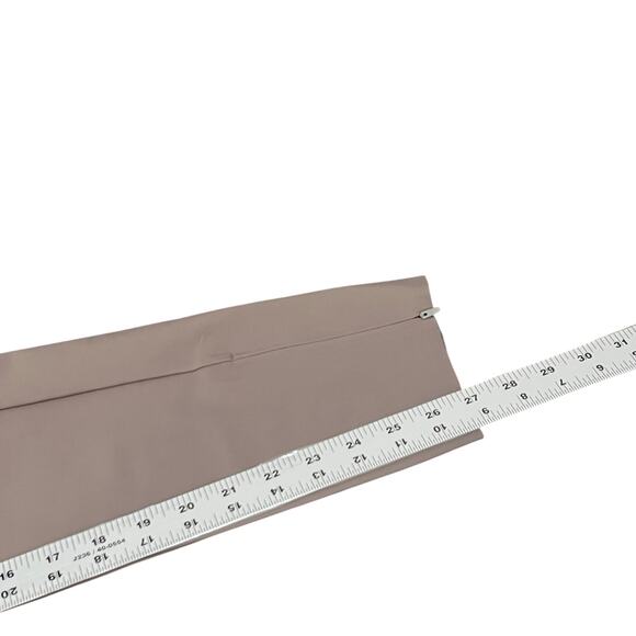 ATHLETA | Stellar Tight Legging Zip Ankle Skinny Pants Taupe Size 10 - Picture 9 of 9